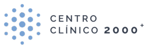 Centro Clinico 2000 logotipo dos líneas fondo transparente