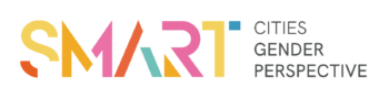 Logotipo del proyecto Smart Cities with Gender Perspective del Centro Clínico y Quirúrgico 2000