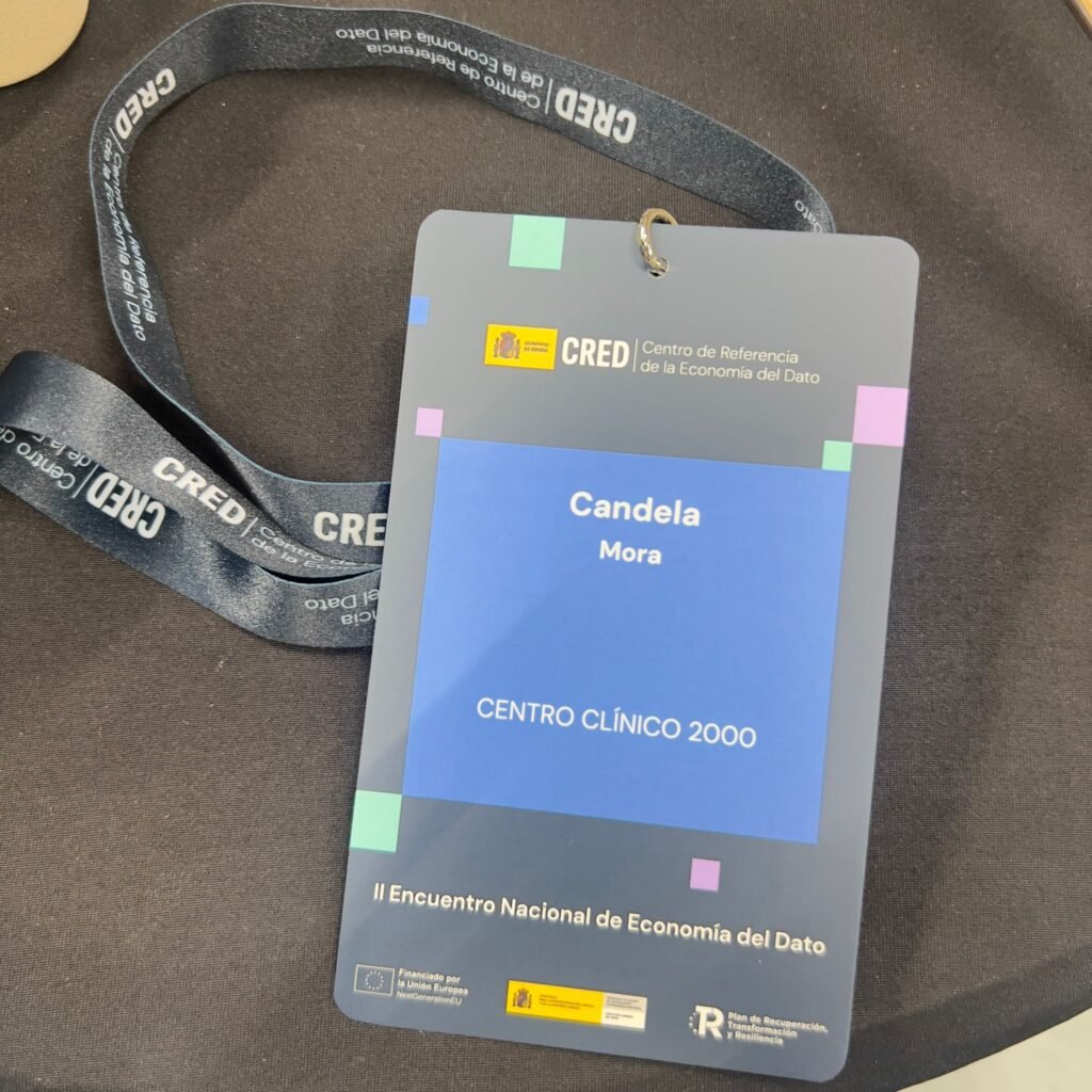 Inscripción de Candela Mora de Centro Clínico 2000 con el proyecto Smart Cities Gender Perspective en el II Encuentro Nacional de Economía del Dato